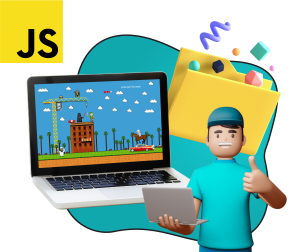 Программирование на JavaScript. Учимся создавать игры! - Школа программирования для детей, компьютерные курсы для школьников, начинающих и подростков - KIBERone г. Семей