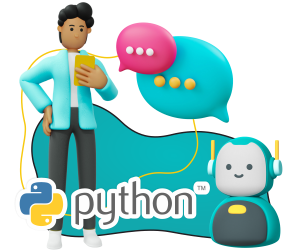 Умный чат-бот на Python - Школа программирования для детей, компьютерные курсы для школьников, начинающих и подростков - KIBERone г. Семей